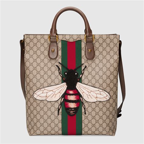 gucci bee bag with studs crocod|gucci bee bag.